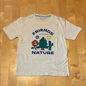 Cotopaxi unisex youth small t-shirt - friends with nature